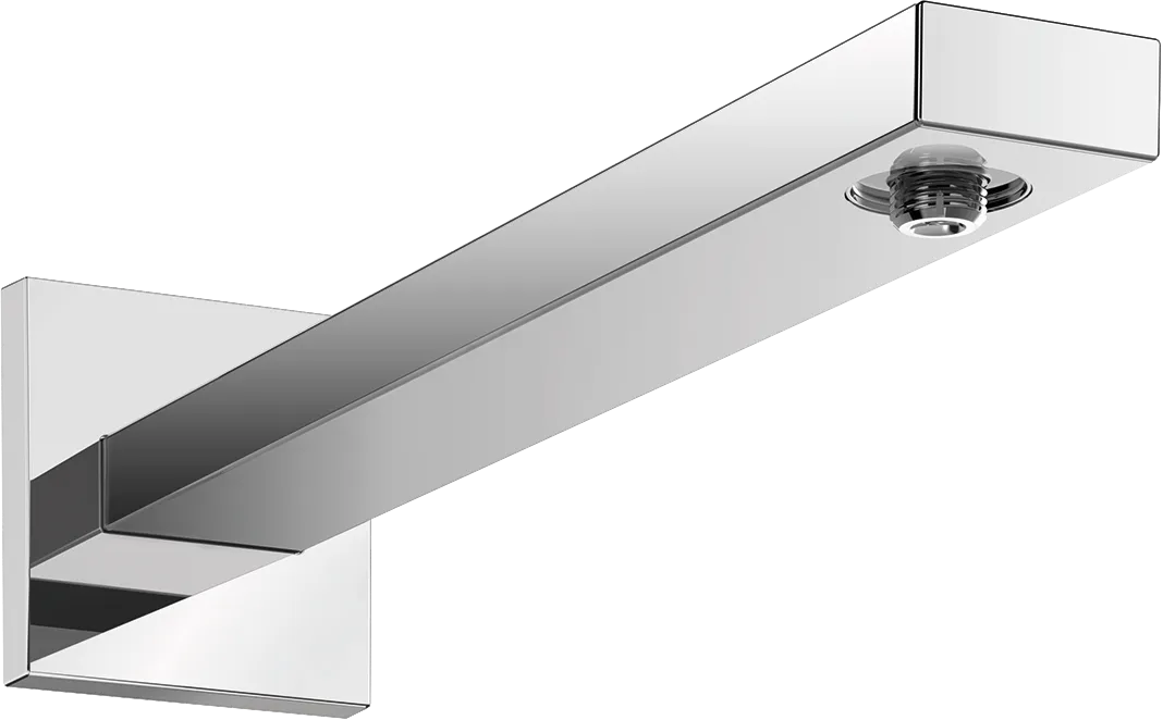 Hansgrohe Ansch/Halt ohne Brausearme, Hansgrohe Brausearm E 39 cm mit rechteckigem Schaft, Chrom Hansgrohe Ansch/Halt ohne Brausearme, Hansgrohe Brausearm E 39 cm mit rechteckigem Schaft, Chrom