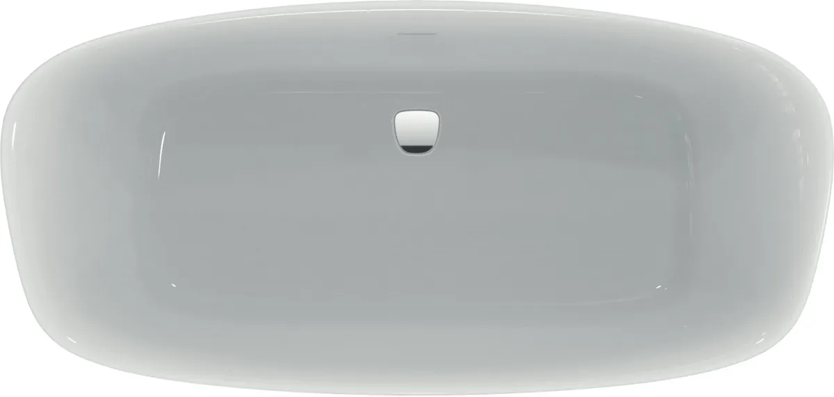 Ideal Standard Badewanne „Dea“ freistehend oval 190 × 90 cm in Weiß Ideal Standard Badewanne „Dea“ freistehend oval 190 × 90 cm in Weiß