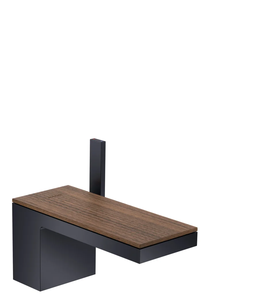 Hansgrohe AXOR MyEdition Platte 200 mm, Amerikanischer Nussbaum, abnehmbar