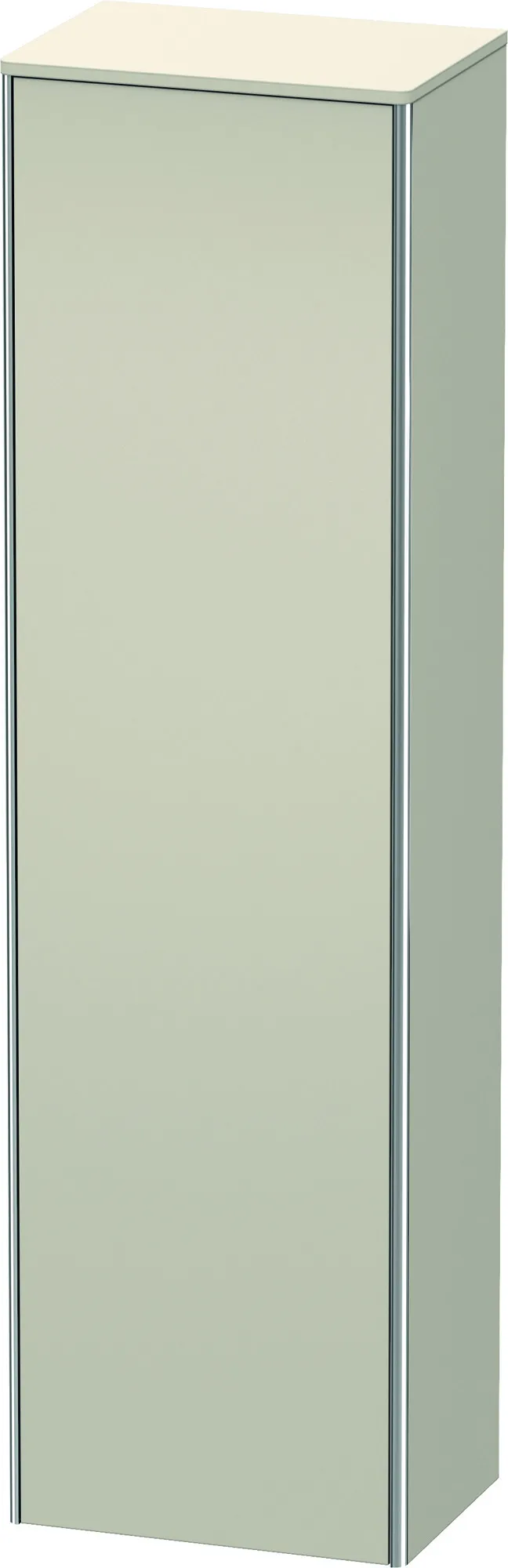 Duravit Hochschrank „XSquare“ 50 × 177,6 × 35,6 cm Taupe Supermatt