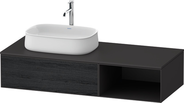 Duravit Waschtischunterschrank wandhängend „Zencha“ 130 × 28,1 × 55 cm