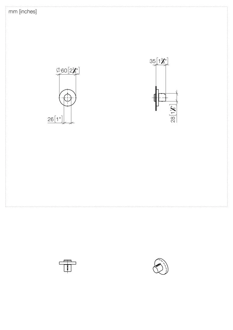 Unterputzventil rechtsschließend 3/4″ META Chrom 36608660