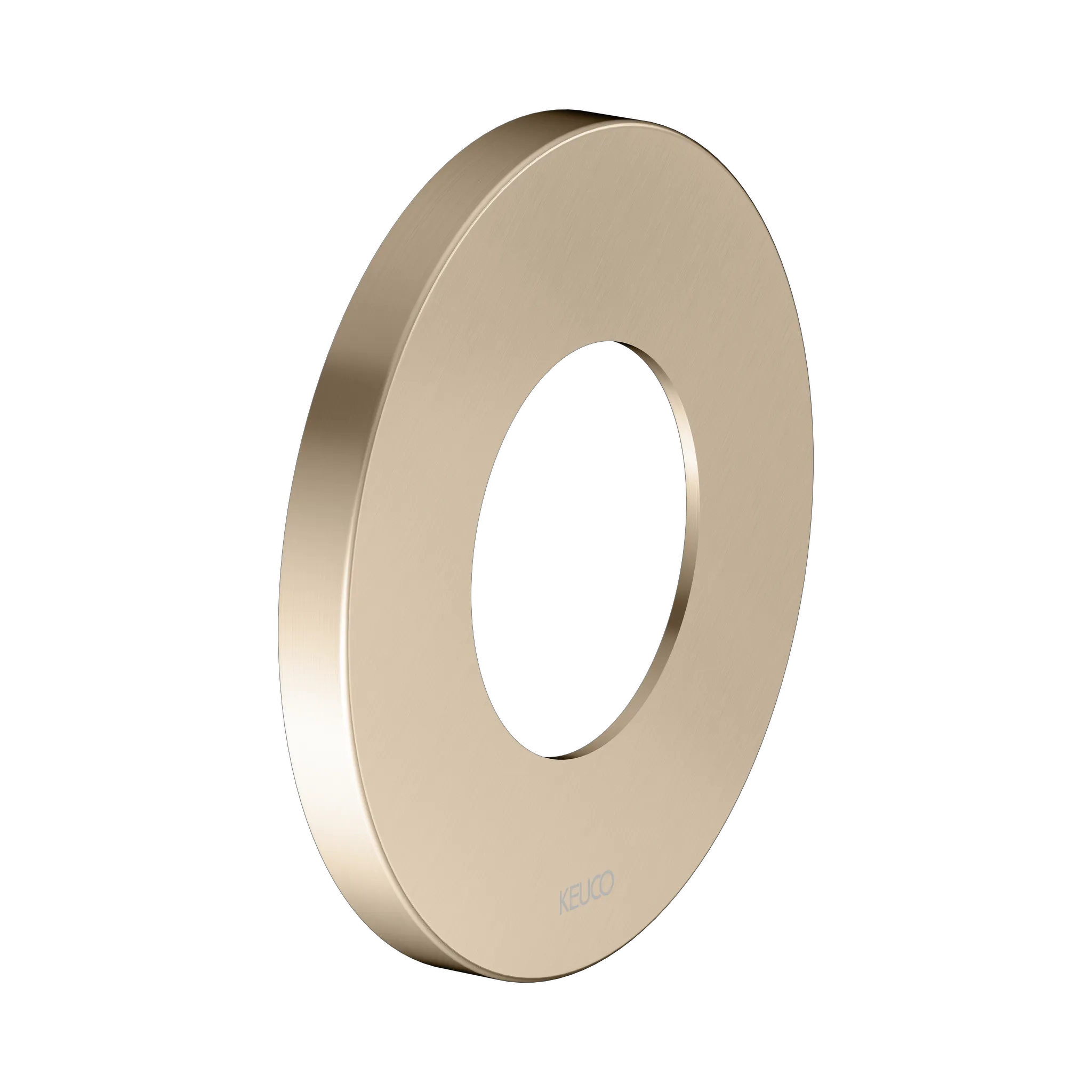 IXMO 59556030091 Wandrosette für Ab- u.Umstellventil, rund 105 mm Ø Bronze gebürstet