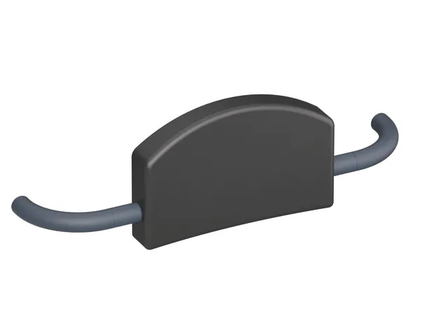 Rückenstütze der Serie 801, Polyamid, matt, Rückenpolster PUR, B: 670 bis 730 mm, T: 150 mm, Montage an Stützklappgriffen oder Wandstützgriffen mit Wandplatte, bauseits verstellbar, in Farbe 99 (Reinweiß) Rückenstütze der Serie 801, Polyamid, matt, Rückenpolster PUR, B: 670 bis 730 mm, T: 150 mm, Montage an Stützklappgriffen oder Wandstützgriffen mit Wandplatte, bauseits verstellbar, in Farbe 99 (Reinweiß)