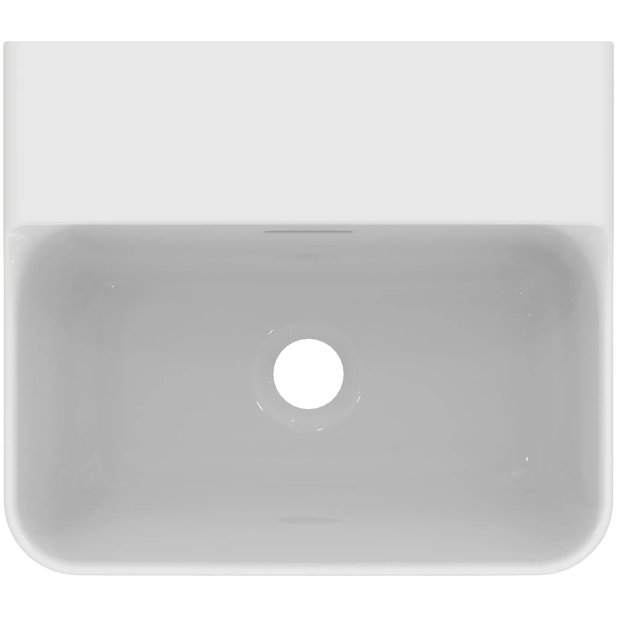 Waschbecken „Conca“ 40 × 35 × 16,5 cm in Weiß Waschbecken „Conca“ 40 × 35 × 16,5 cm in Weiß