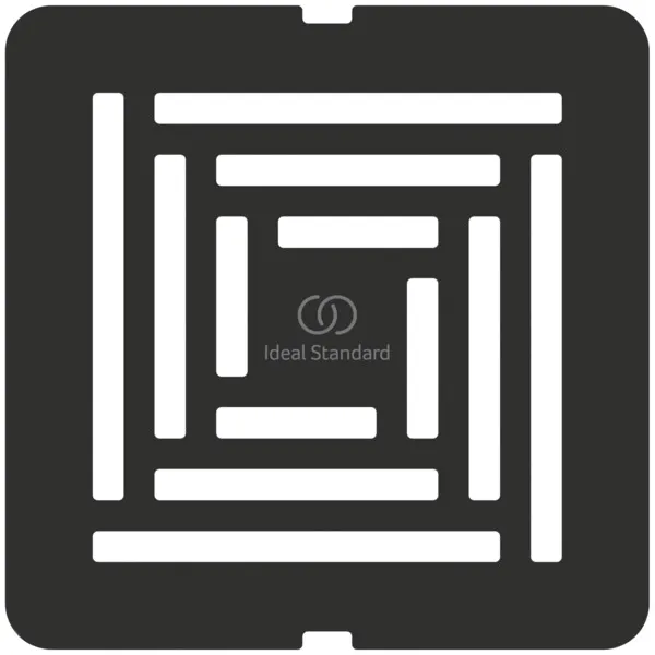 Ideal Standard Ultra Flat S + Ablaufabdeckung Ultra Flat S + Schiefer Ideal Standard Ultra Flat S + Ablaufabdeckung Ultra Flat S + Schiefer