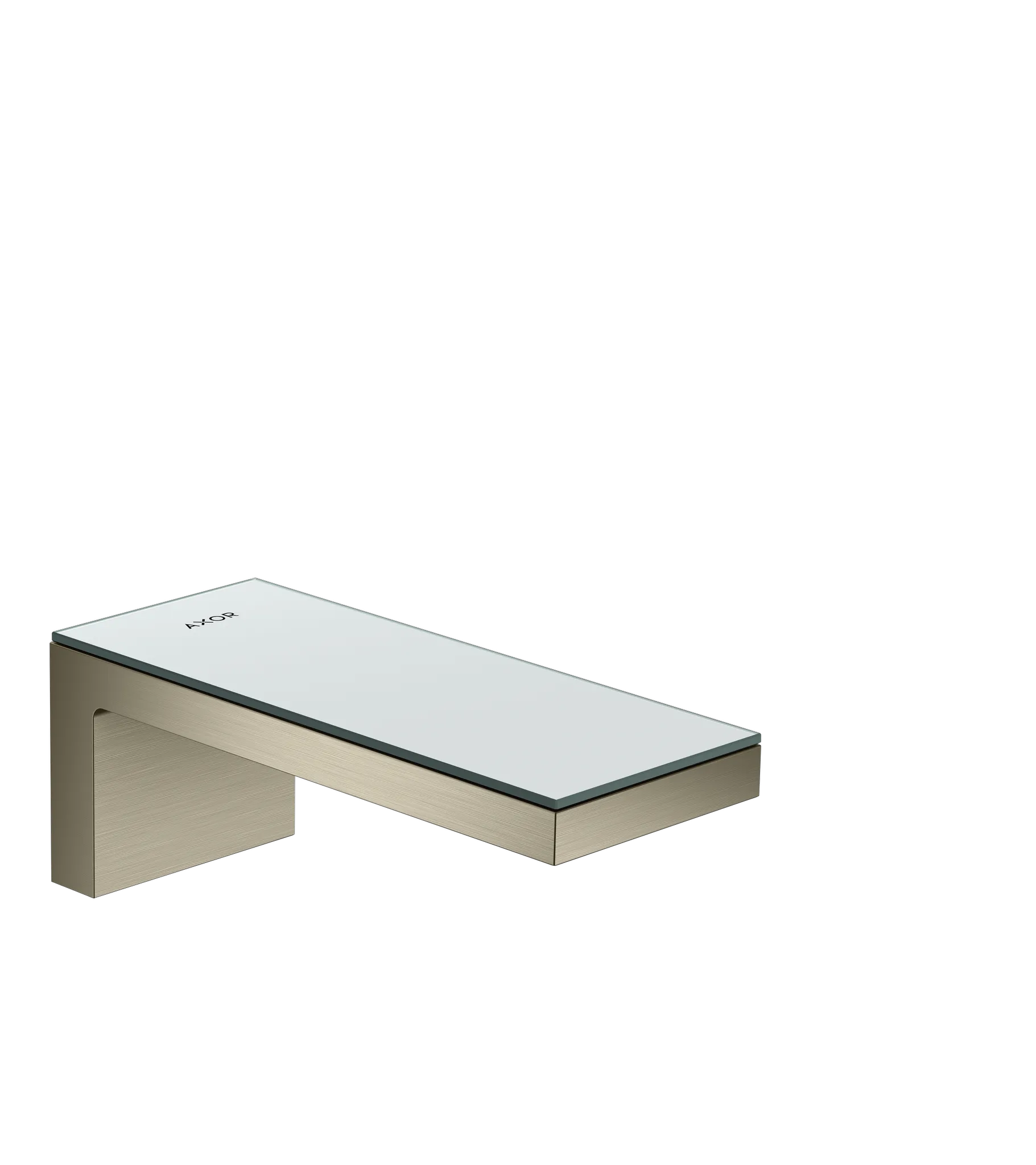 Hansgrohe AXOR MyEdition Mischer mit Platte 200 Glas, Spiegel Hansgrohe AXOR MyEdition Mischer mit Platte 200 Glas, Spiegel