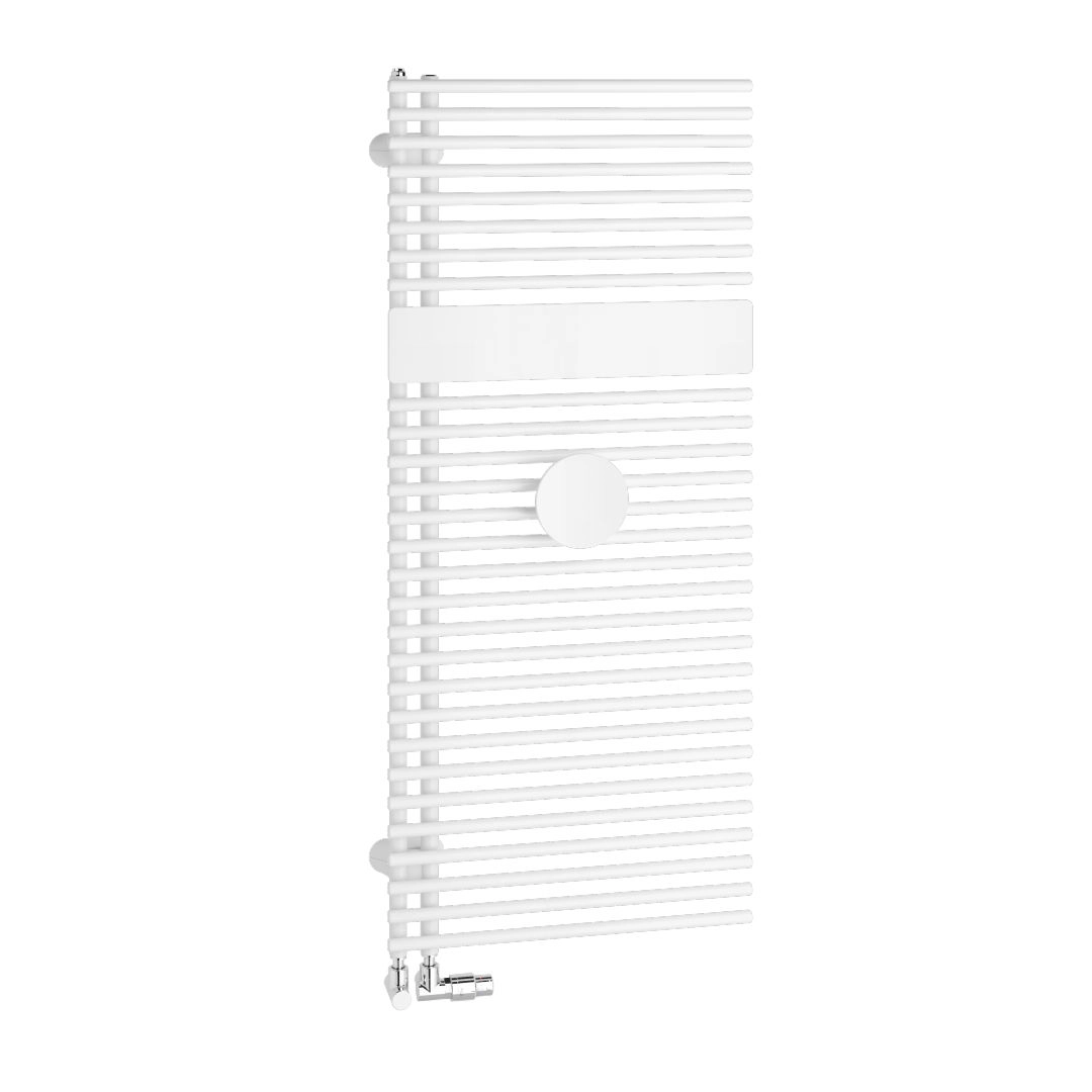Kermi Design-Heizkörper „Credo® Half® round“ 45 × 100 cm in Weiß (RAL 9016) Kermi Design-Heizkörper „Credo® Half® round“ 45 × 100 cm in Weiß (RAL 9016)