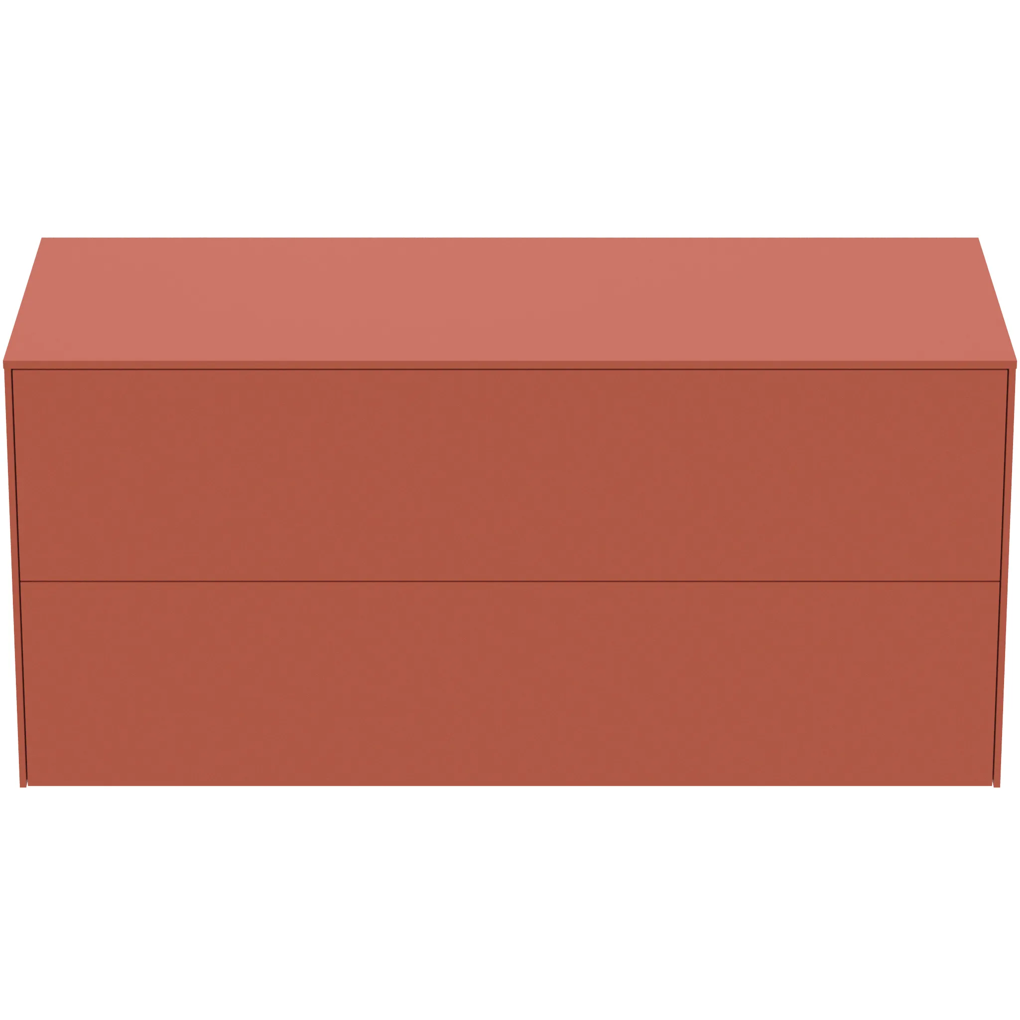 Ideal Standard Waschtischunterschrank „Conca“ 120,2 × 55 × 50,5 cm Sunset matt lackiert