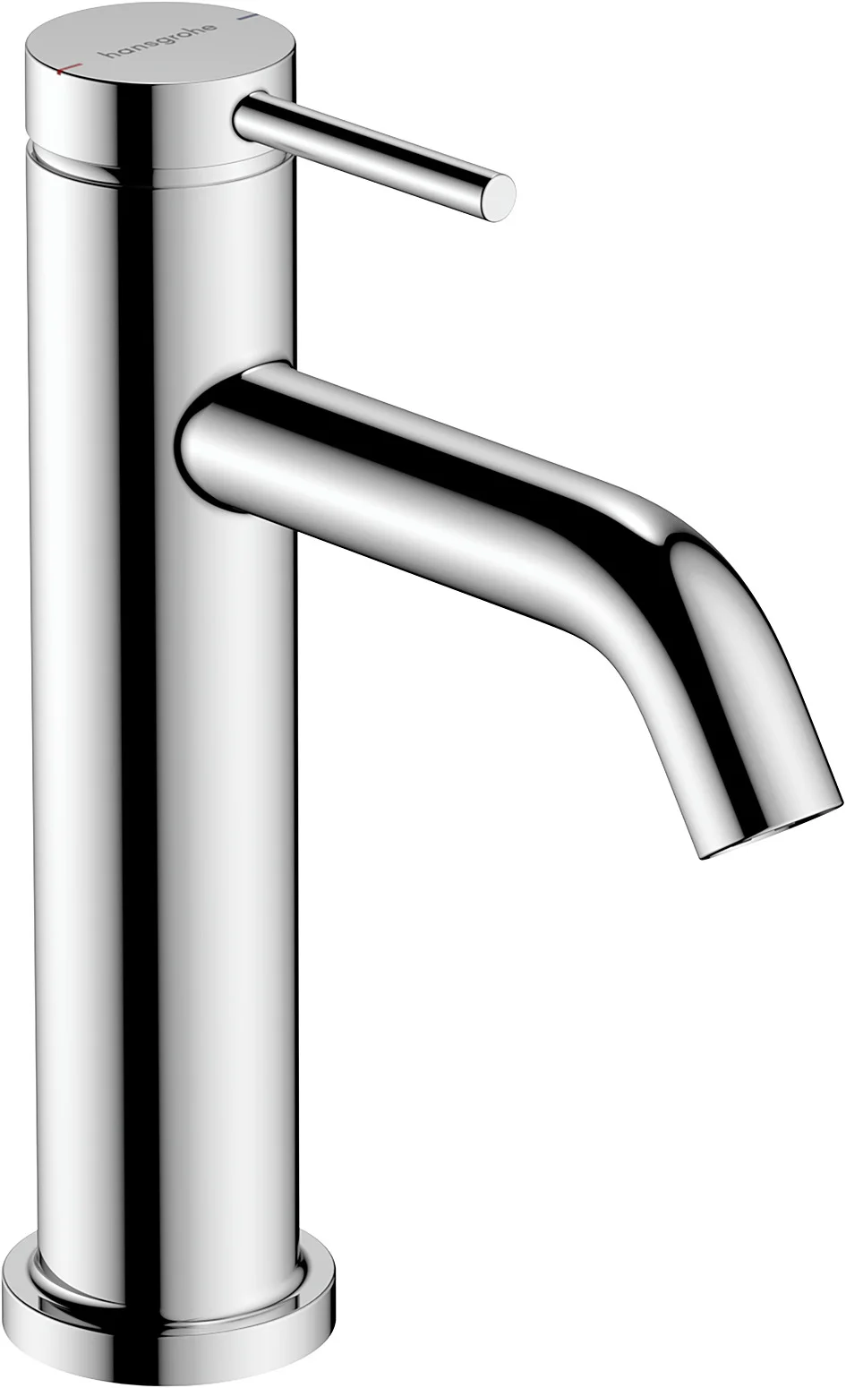 Hansgrohe Tecturis S Einhebel-Waschtischmischer chrom, Ausladung 116 mm, ComfortZone 110, max. Durchflussmenge 4 l/min