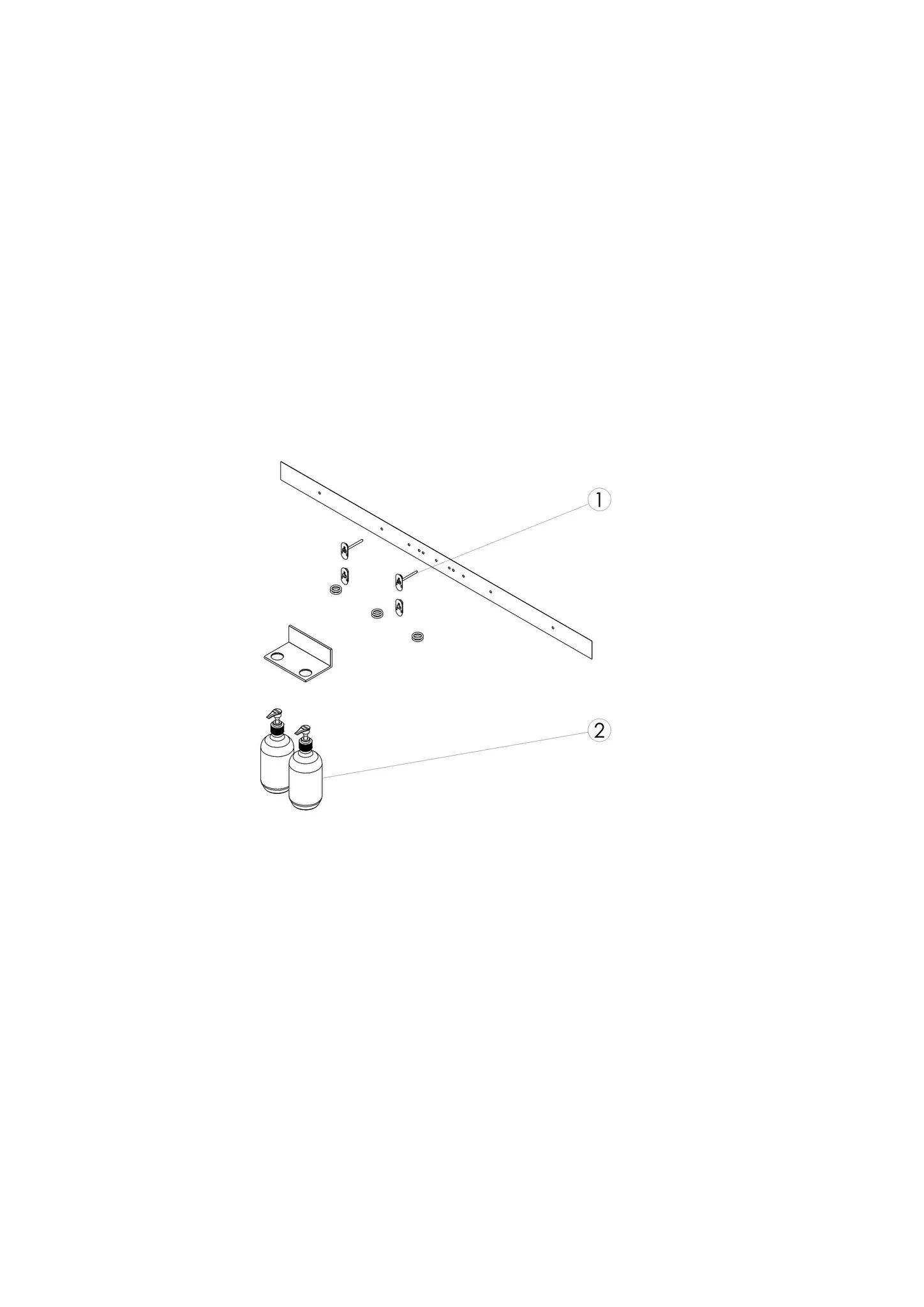 Alape Ablage „Assist“ in 166 × 196 mm