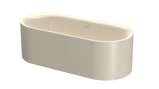 Bette oval Badewanne „BetteLux Oval Silhouette“ 180 × 80 cm in Pergamon Bette oval Badewanne „BetteLux Oval Silhouette“ 180 × 80 cm in Pergamon