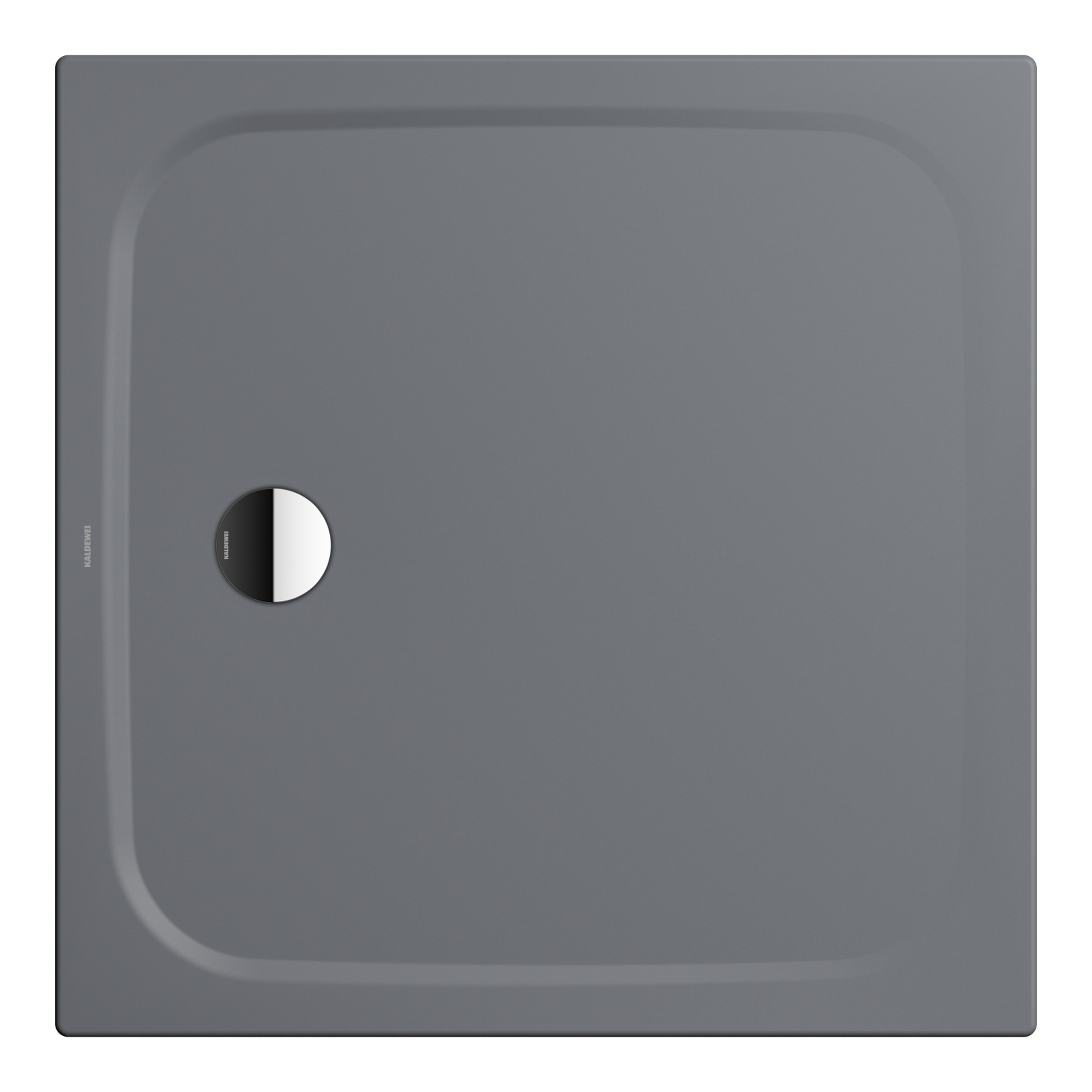 Kaldewei quadrat Duschwanne „Cayonoplan“ 90 × 90 cm in cool grey 70