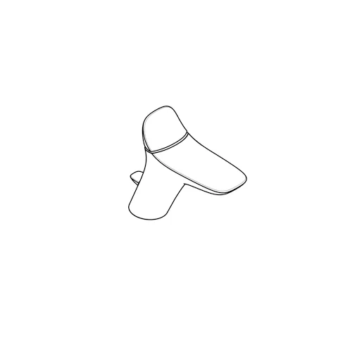 Kludi BALANCE Waschtisch-EHM DN 10 mit Ablaufg., 3.79l mattschwarz/chrom