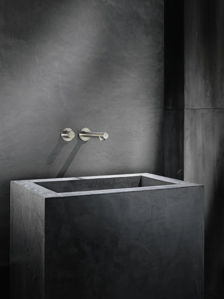 Hansgrohe AXOR Uno Waschtischmischer Unterputz, Brushed Nickel, Ausladung 221 mm, Zylindergriff, Normalstrahl, max. Durchfluss 5 l/min Hansgrohe AXOR Uno Waschtischmischer Unterputz, Brushed Nickel, Ausladung 221 mm, Zylindergriff, Normalstrahl, max. Durchfluss 5 l/min