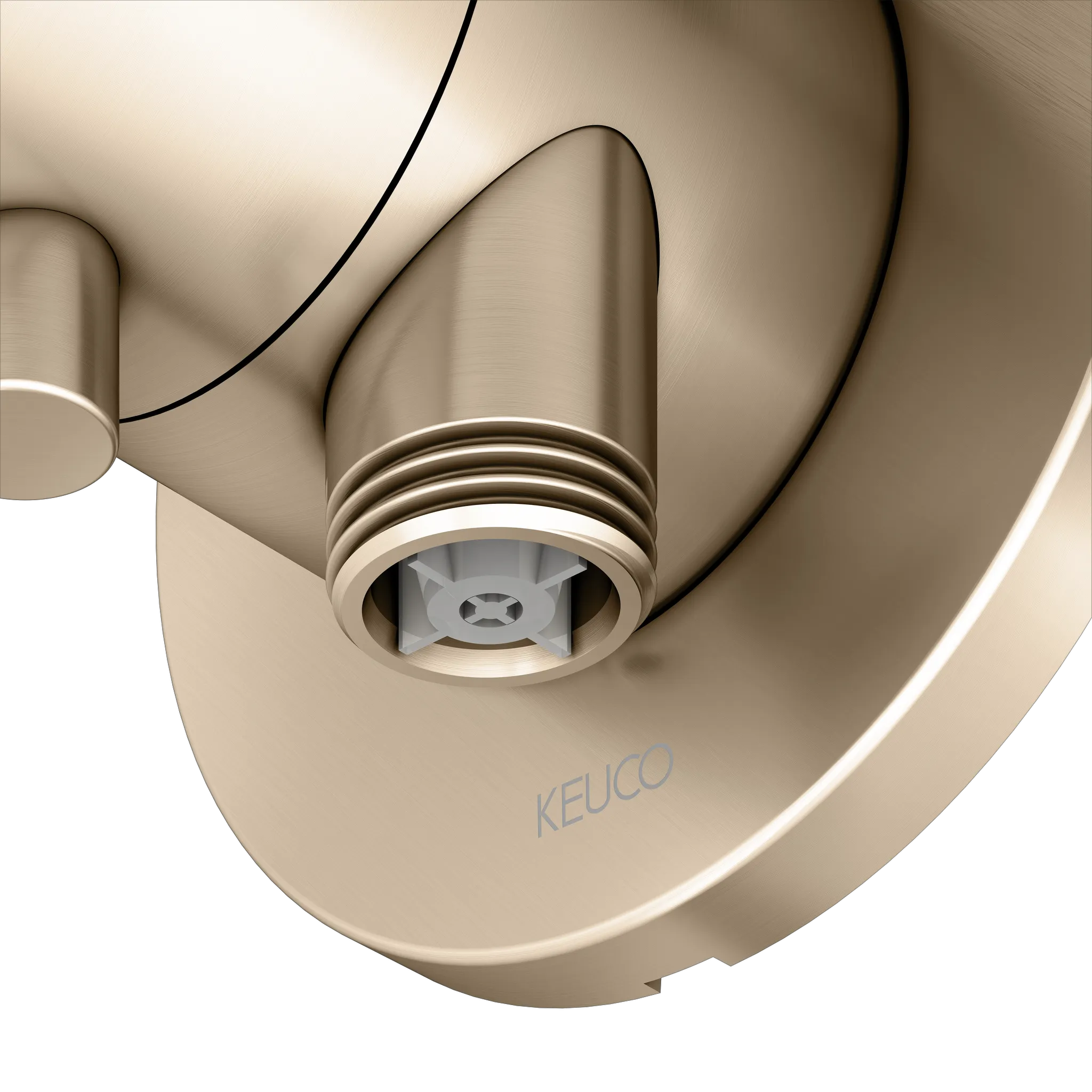 KEUCO IXMO Ab- und Umstellventil Unterputz für 2 Verbraucher mit Schlauchanschluss und Brausehalter KEUCO IXMO Ab- und Umstellventil Unterputz für 2 Verbraucher mit Schlauchanschluss und Brausehalter