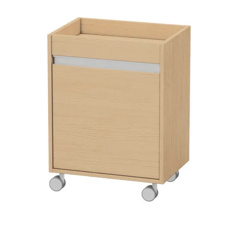 Duravit Rollcontainer „Ketho“ 50 × 67 × 36 cm Eiche Natur
