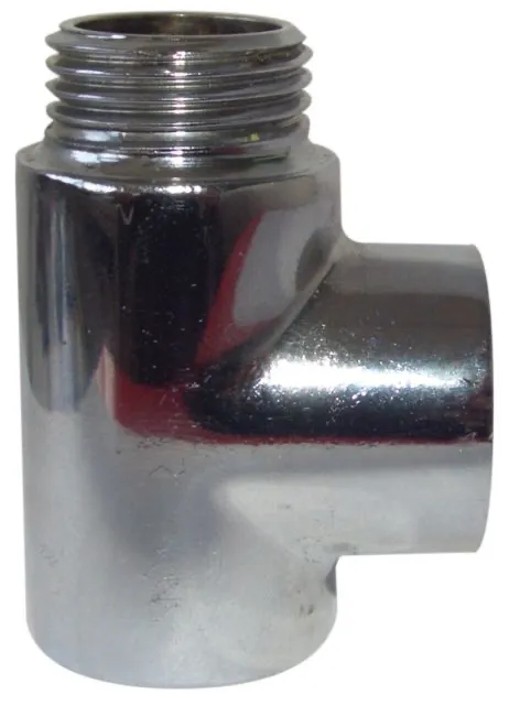 Spezial-T-Stück 1/2 i/a, Di =16 mm, Weiß 9016 für Vormontage Spezial-T-Stück 1/2 i/a, Di =16 mm, Weiß 9016 für Vormontage