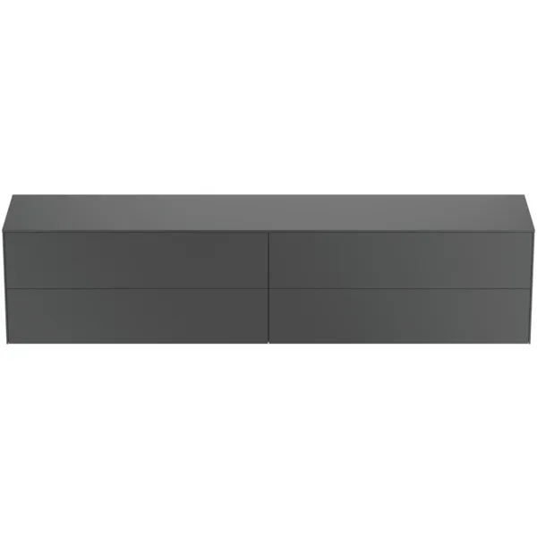 Ideal Standard Waschtischunterschrank Conca, 4 Auszüge, Anthrazit