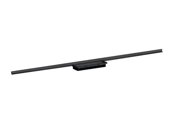 Duschrinne CeraWall Connect, schwarz matt, 800 - 1200 mm