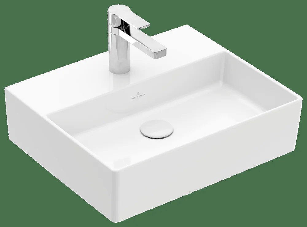 Villeroy & Boch Waschbecken Memento 2.0 500x420mm Rechteck TitanCeram Weiß Alpin