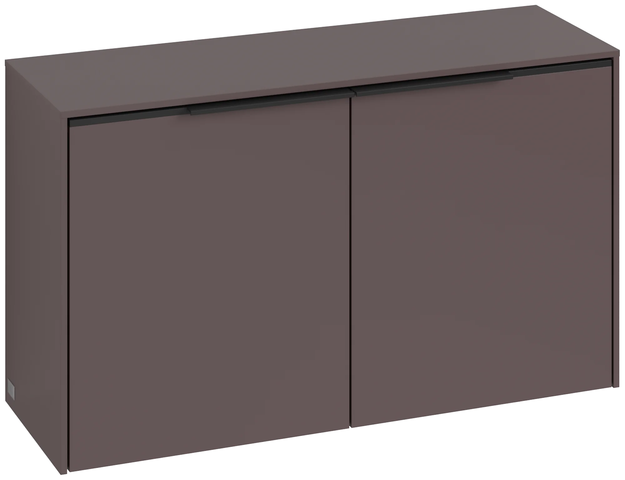 Villeroy & Boch Subway 3.0 Seitenschränke, 728x423x240 mm, Dark Berry, 2 Türen, SoftClosing, Wandmontage