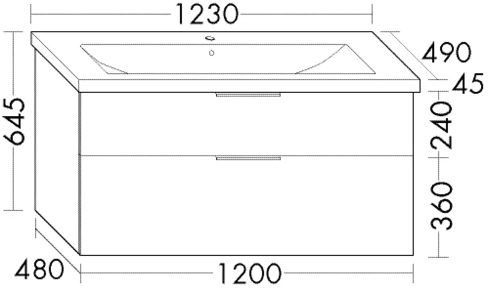 burgbad Badmöbelset Keramik-Waschtisch inkl. Waschtischunterschrank „Eqio“ 123 × 64,5 × 49 cm Griffleiste, Schwarz Matt, in Eiche Dekor Cashmere burgbad Badmöbelset Keramik-Waschtisch inkl. Waschtischunterschrank „Eqio“ 123 × 64,5 × 49 cm Griffleiste, Schwarz Matt, in Eiche Dekor Cashmere