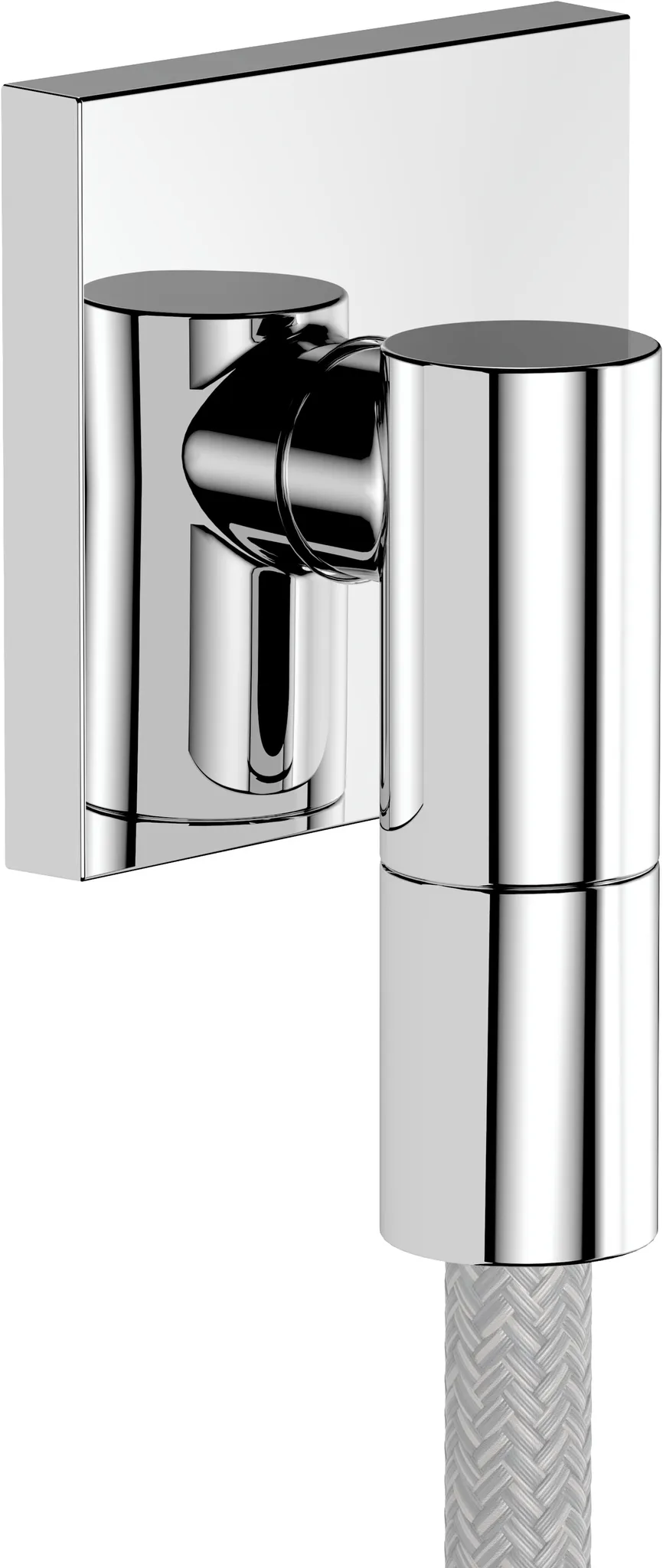 Dusche-Anschlussstück „FixFit Fine E“ in Chrom