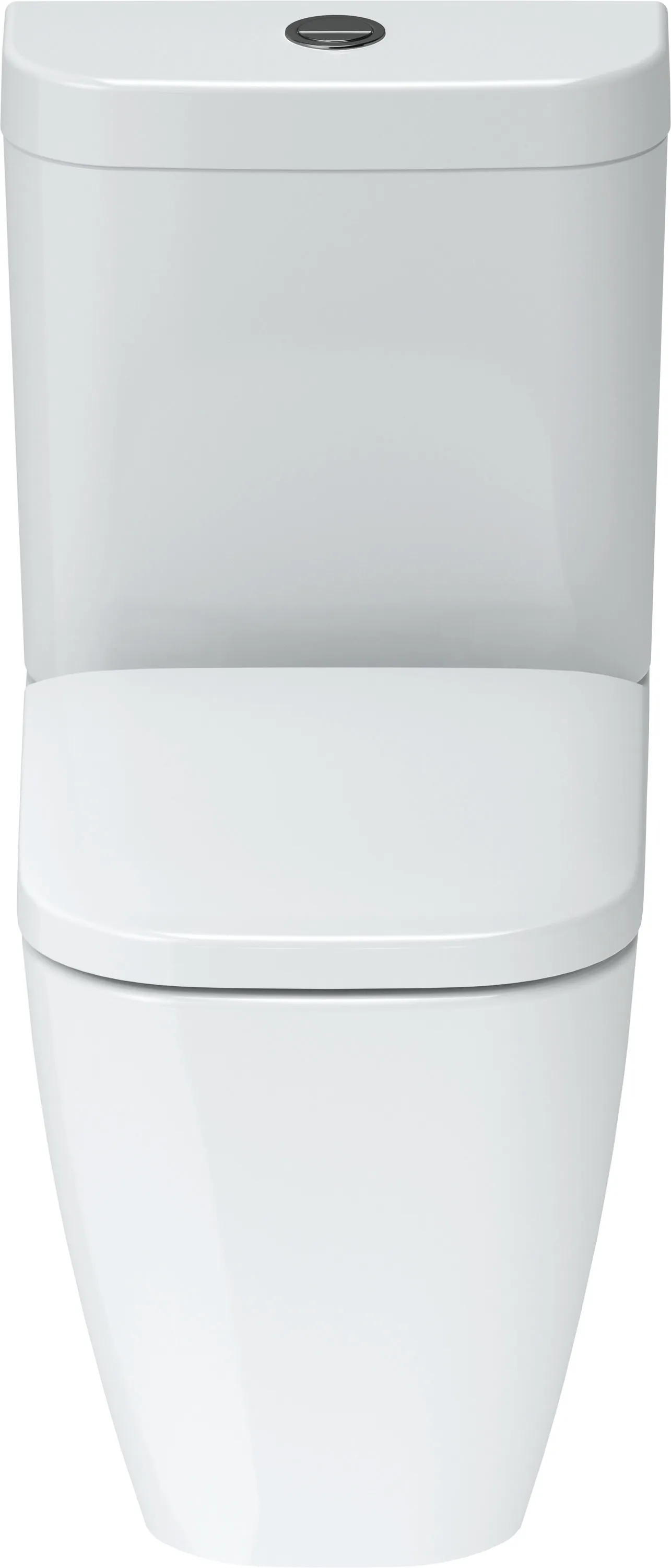 Duravit Happy D.2 Stand WC, Tiefspüler, weiß