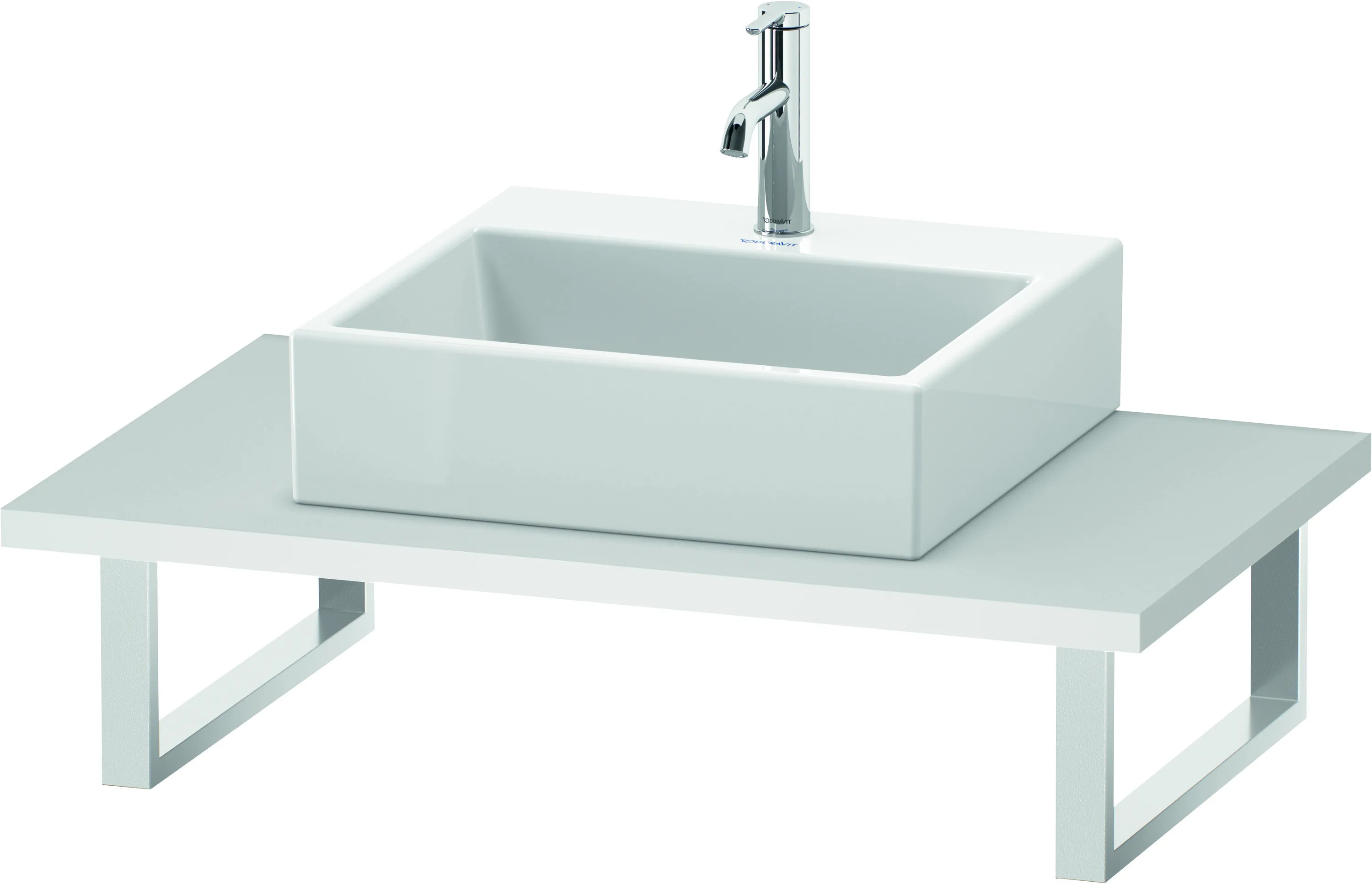 Duravit Konsole „DuraStyle“, mittig in Weiß Matt Duravit Konsole „DuraStyle“, mittig in Weiß Matt