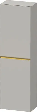 Duravit Halbhochschrank „D-Neo“ 40 × 132 × 24 cm Betongrau Matt