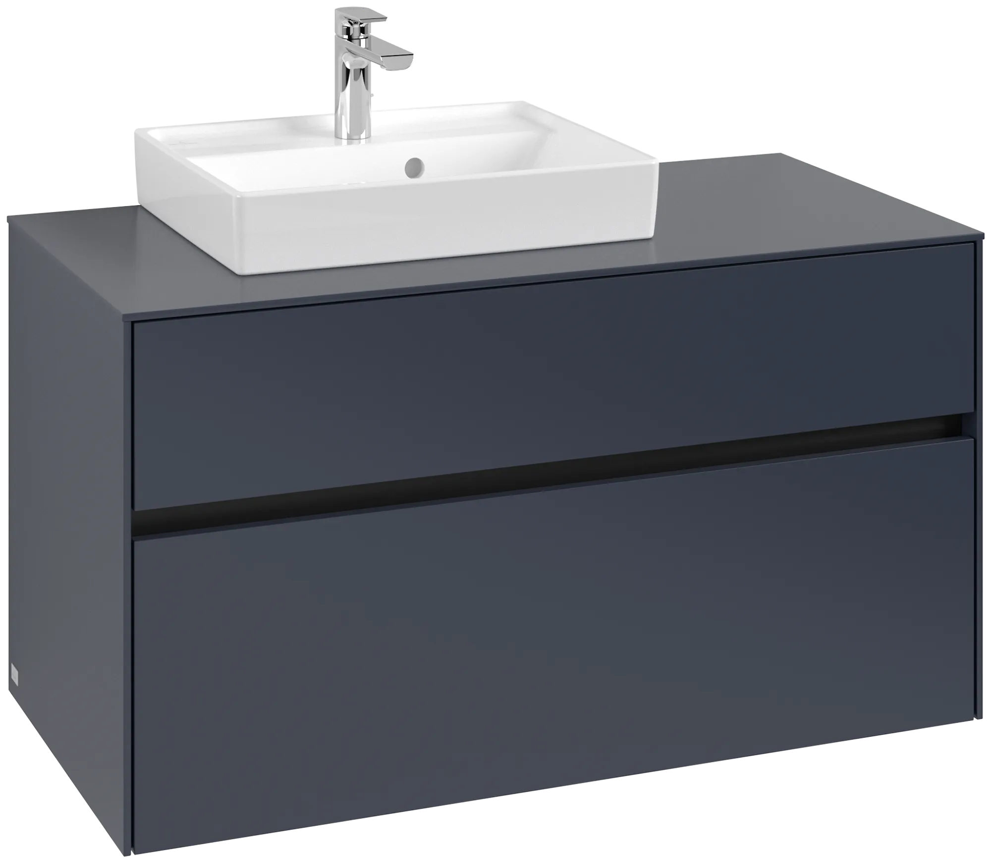 Villeroy & Boch Collaro Waschbeckenunterschrank C014B0, 1000x548x500mm, Marine Blue