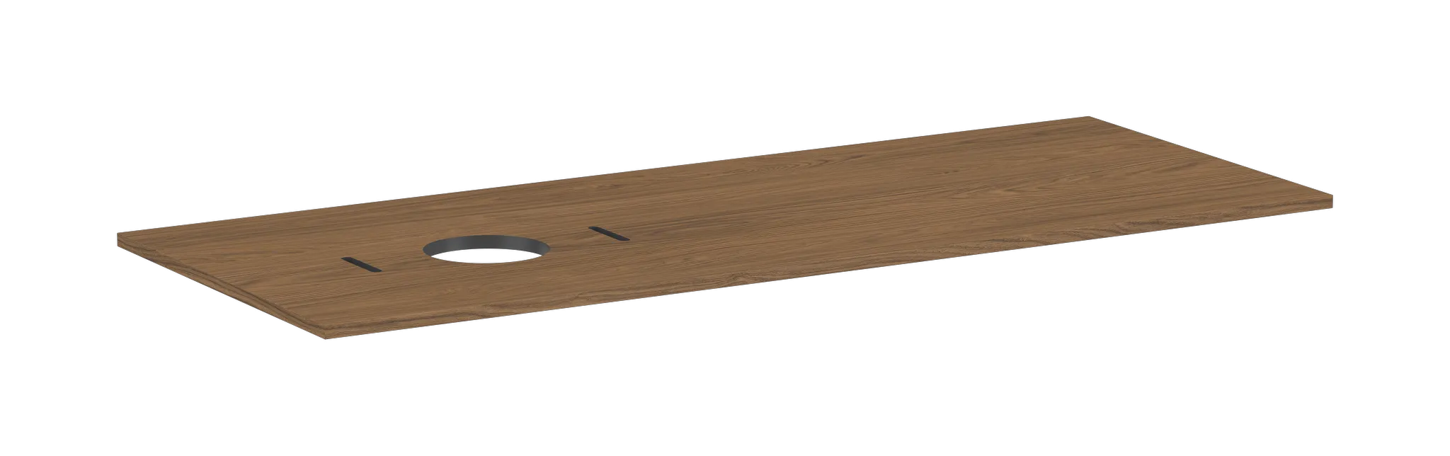 Xilesa E Konsole 1375/550 mit Ausschnitt links für Ausatzwaschtisch ohne Hahnloch, Eiche Kaschmir Xilesa E Konsole 1375/550 mit Ausschnitt links für Ausatzwaschtisch ohne Hahnloch, Eiche Kaschmir
