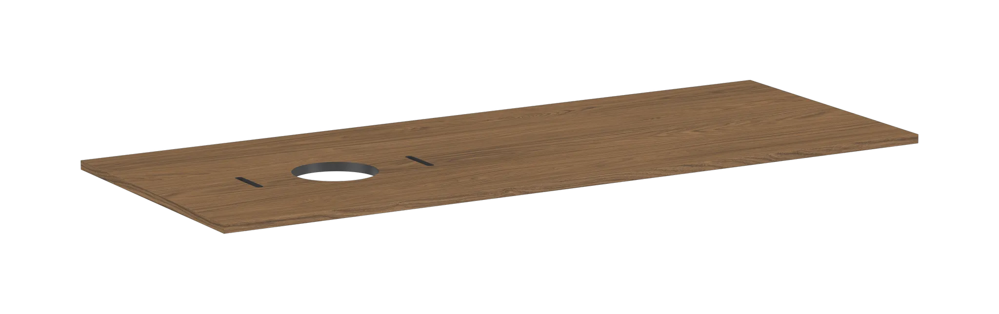 Hansgrohe Xilesa E Konsole 1375x550mm links, Eiche Kaschmir Hansgrohe Xilesa E Konsole 1375x550mm links, Eiche Kaschmir