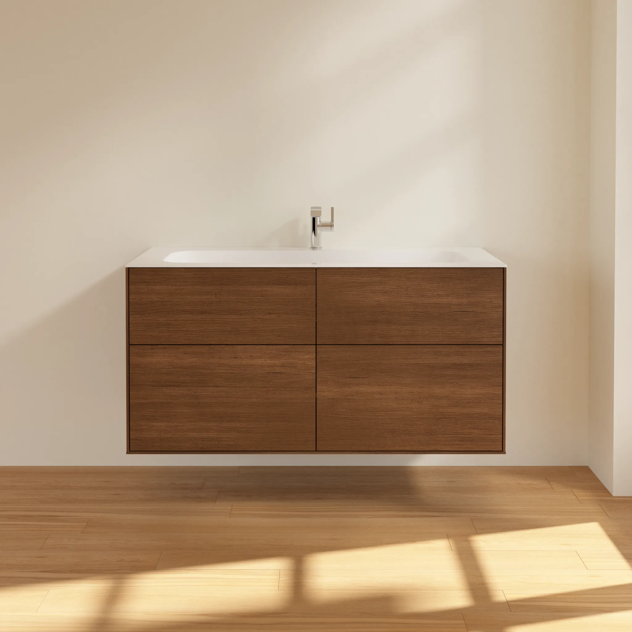 Villeroy & Boch Waschbeckenunterschrank Finion F05, 1196x591x498mm, Eckig