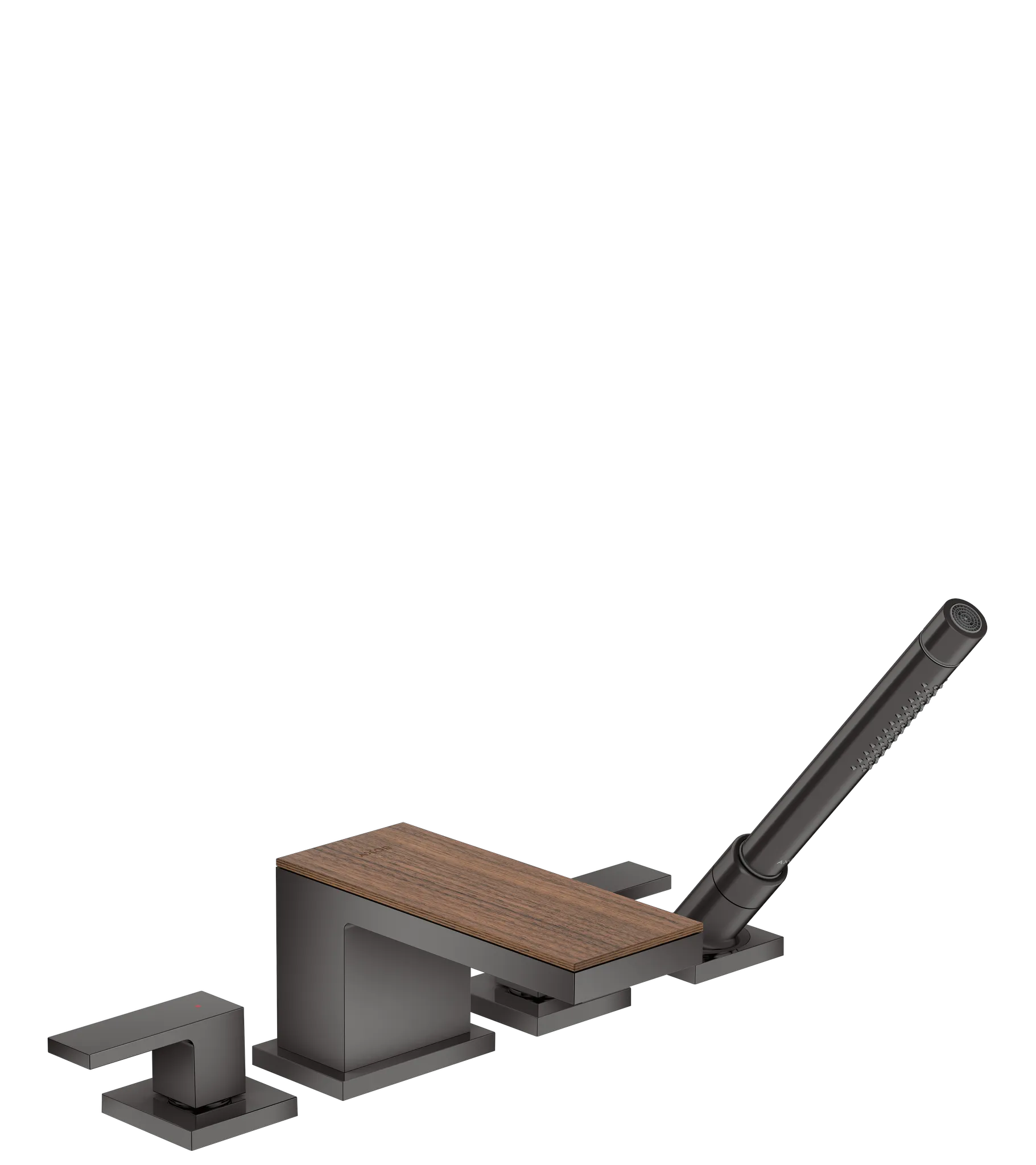 Hansgrohe AXOR MyEdition Mischer mit Platte 200 Amerikanischer Nussbaum Hansgrohe AXOR MyEdition Mischer mit Platte 200 Amerikanischer Nussbaum