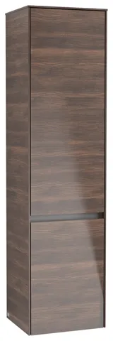 Villeroy & Boch Hochschrank „Collaro“ 40,4 × 153,8 × 34,9 cm ohne Beleuchtung, Anschlag links, 2 Türen