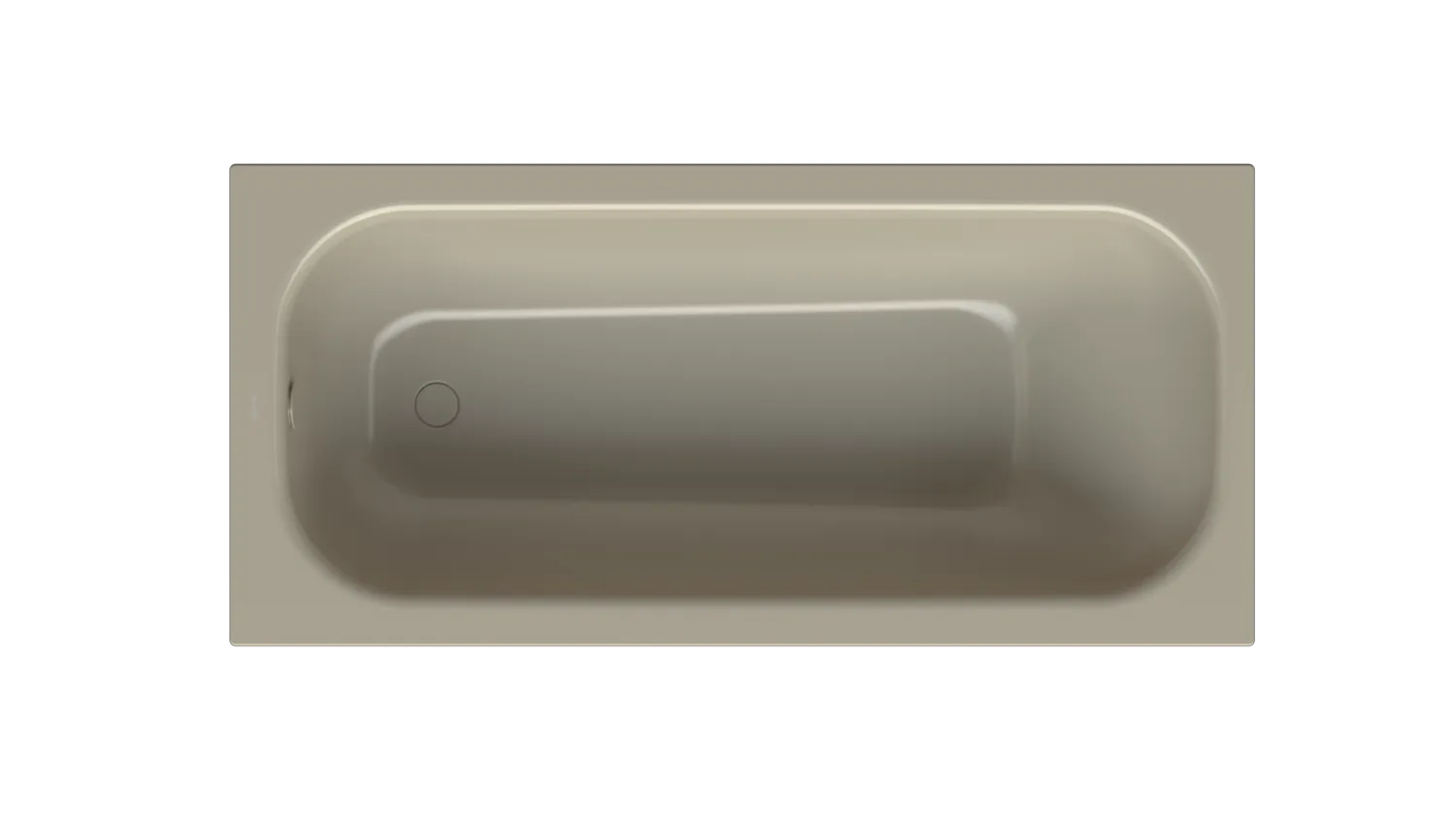 Bette BetteClassic Badewanne Rechteck 1700x800x450 mm Cashmere glasierter Titan-Stahl Einbau 1-Sitzer Bade-Duschkombination
