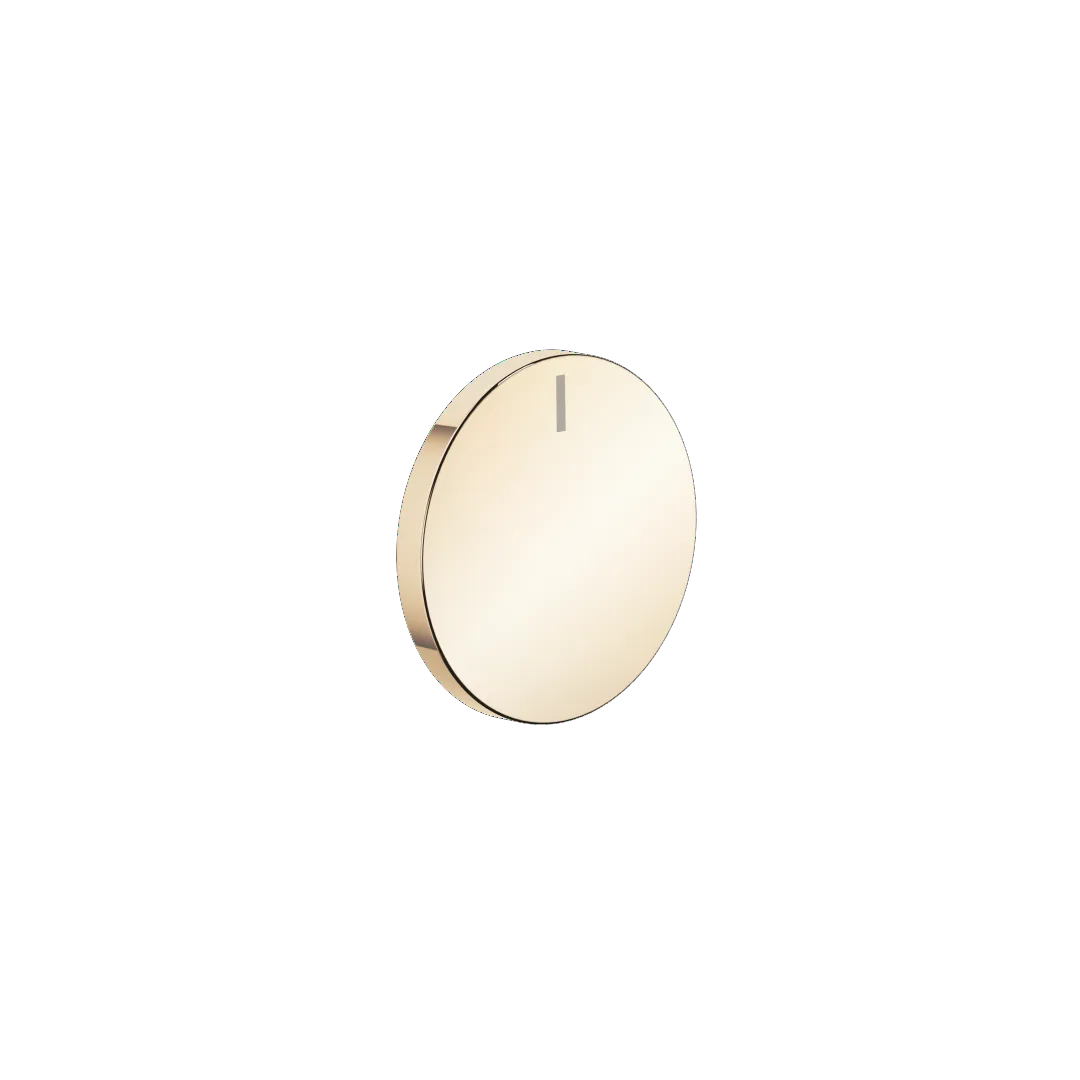 Dornbracht CYO Griffeinsatz warm - Messing (23kt Gold) mit Warmkennzeichnung