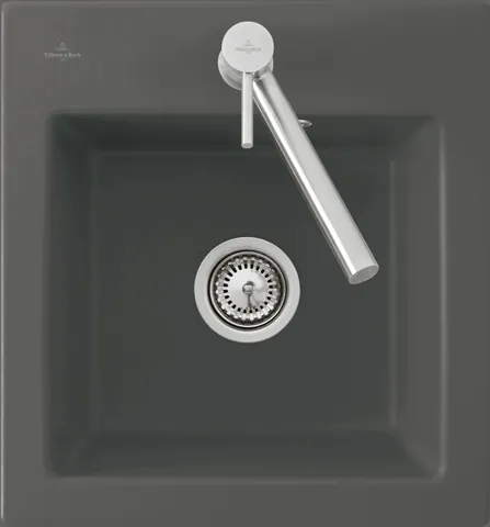 Villeroy & Boch flächenbündiges Küchenspülbecken „Subway“ 45 XS flat 440 × 475 × 220 mm, für Becken mittig in Ivory Villeroy & Boch flächenbündiges Küchenspülbecken „Subway“ 45 XS flat 440 × 475 × 220 mm, für Becken mittig in Ivory