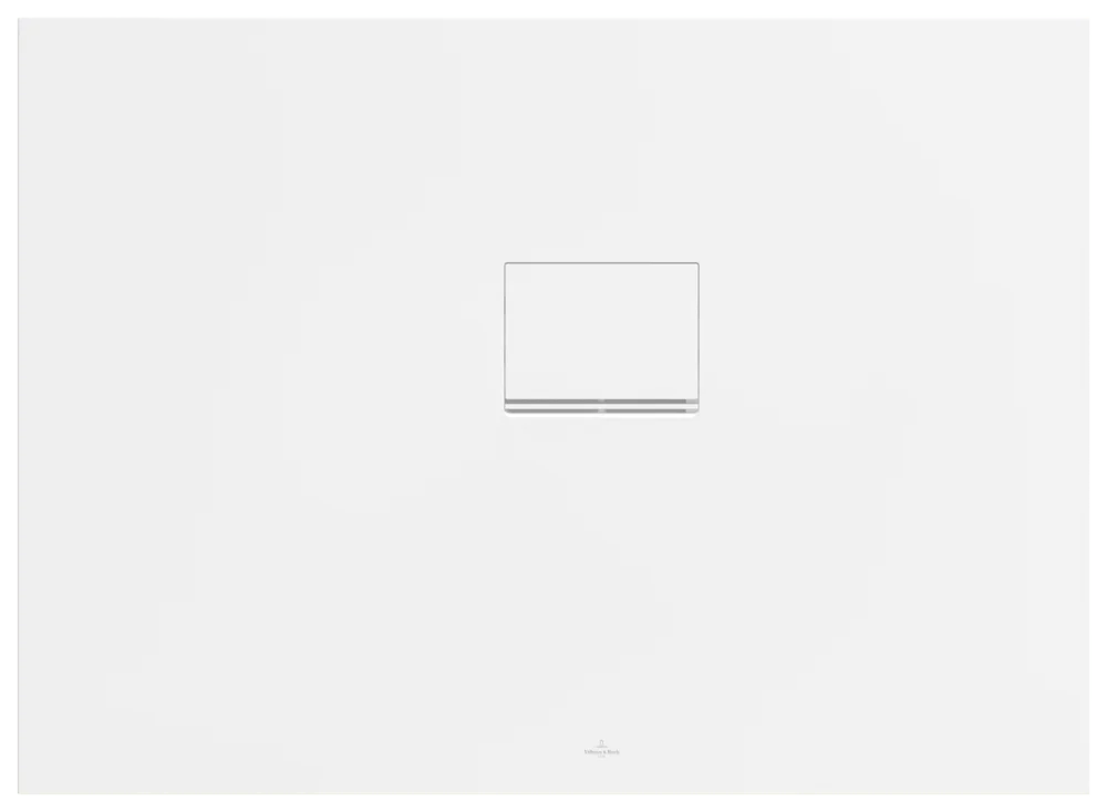 Villeroy & Boch Squaro Infinity Duschwanne, 1100 x 800 x 40 mm, Quaryl, Eckmontage rechts, Stone White Villeroy & Boch Squaro Infinity Duschwanne, 1100 x 800 x 40 mm, Quaryl, Eckmontage rechts, Stone White