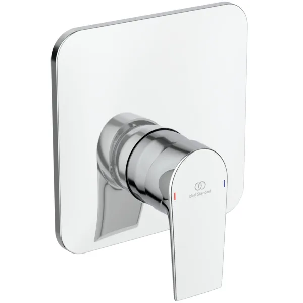 Brausearmatur Unterputz Edge, Bausatz 2, Rosette Durchmesser:163mm, Chrom Brausearmatur Unterputz Edge, Bausatz 2, Rosette Durchmesser:163mm, Chrom