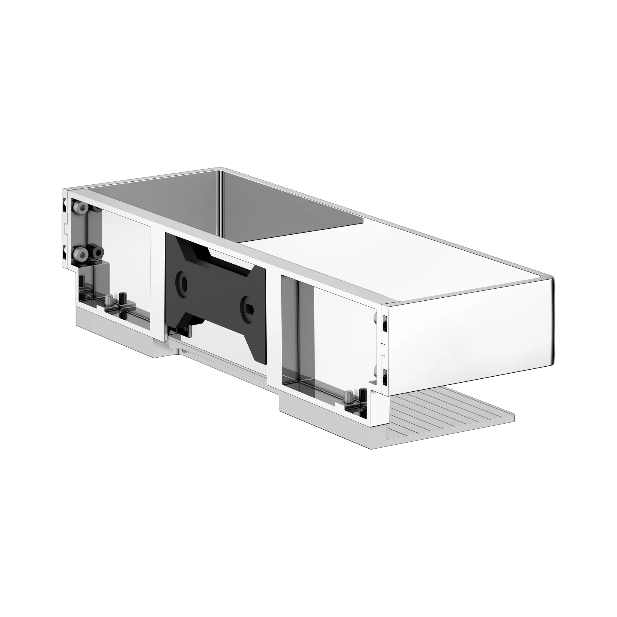 Edition 11 11158010000 Duschkorb silber-eloxiert/verchromt Edition 11 11158010000 Duschkorb silber-eloxiert/verchromt