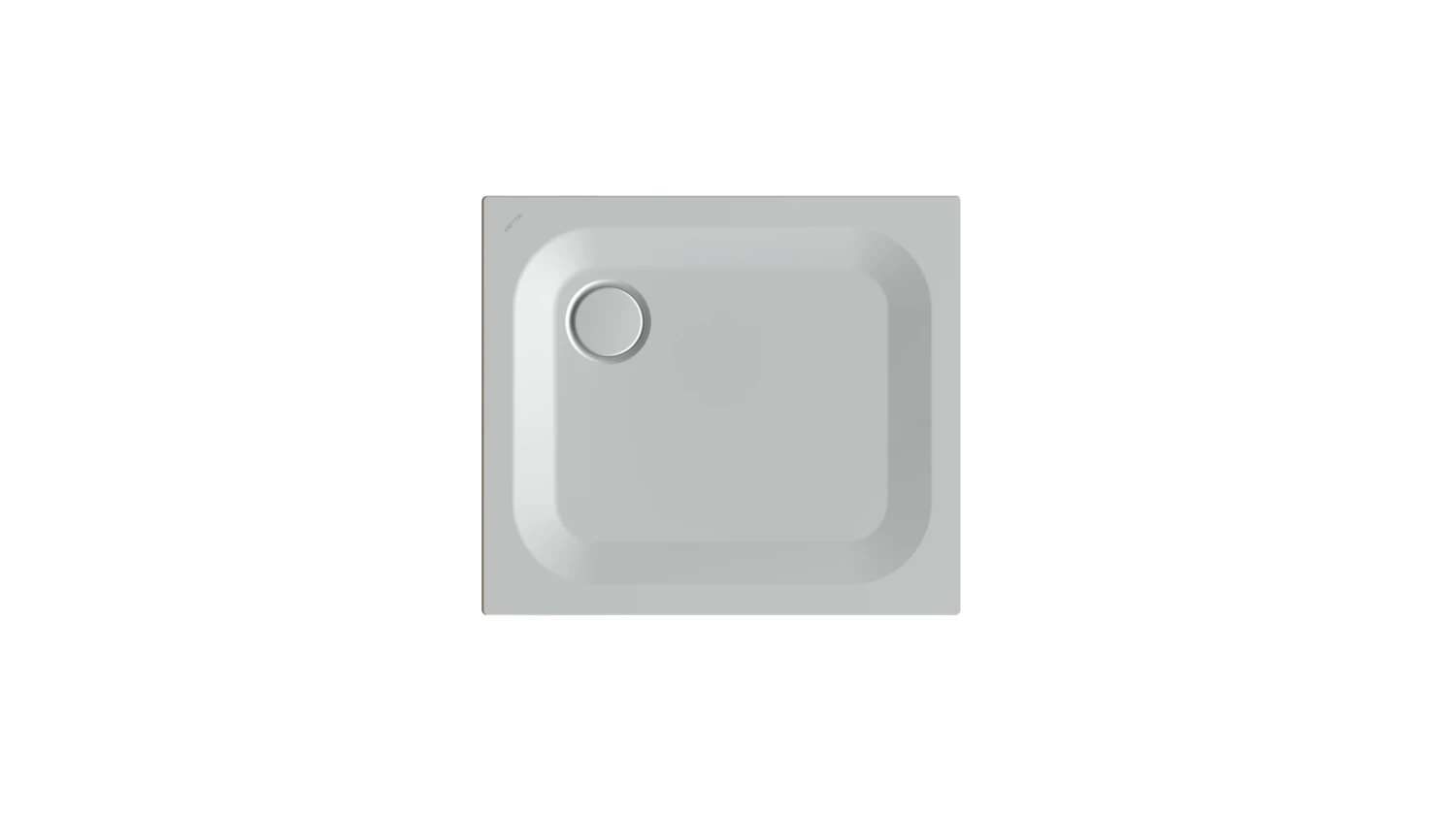 Bette rechteck Duschwanne „BetteUltra“ 800 × 700 mm ohne Oberflächenbeschichtung, ohne Oberflächenveredelung, ohne Wannenträger, in Manhattan
