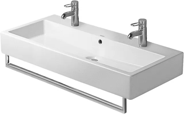 Duravit Handtuchhalter Chrom, einarmig, 955x64x71 mm, glänzend, für Montage unter Waschtisch