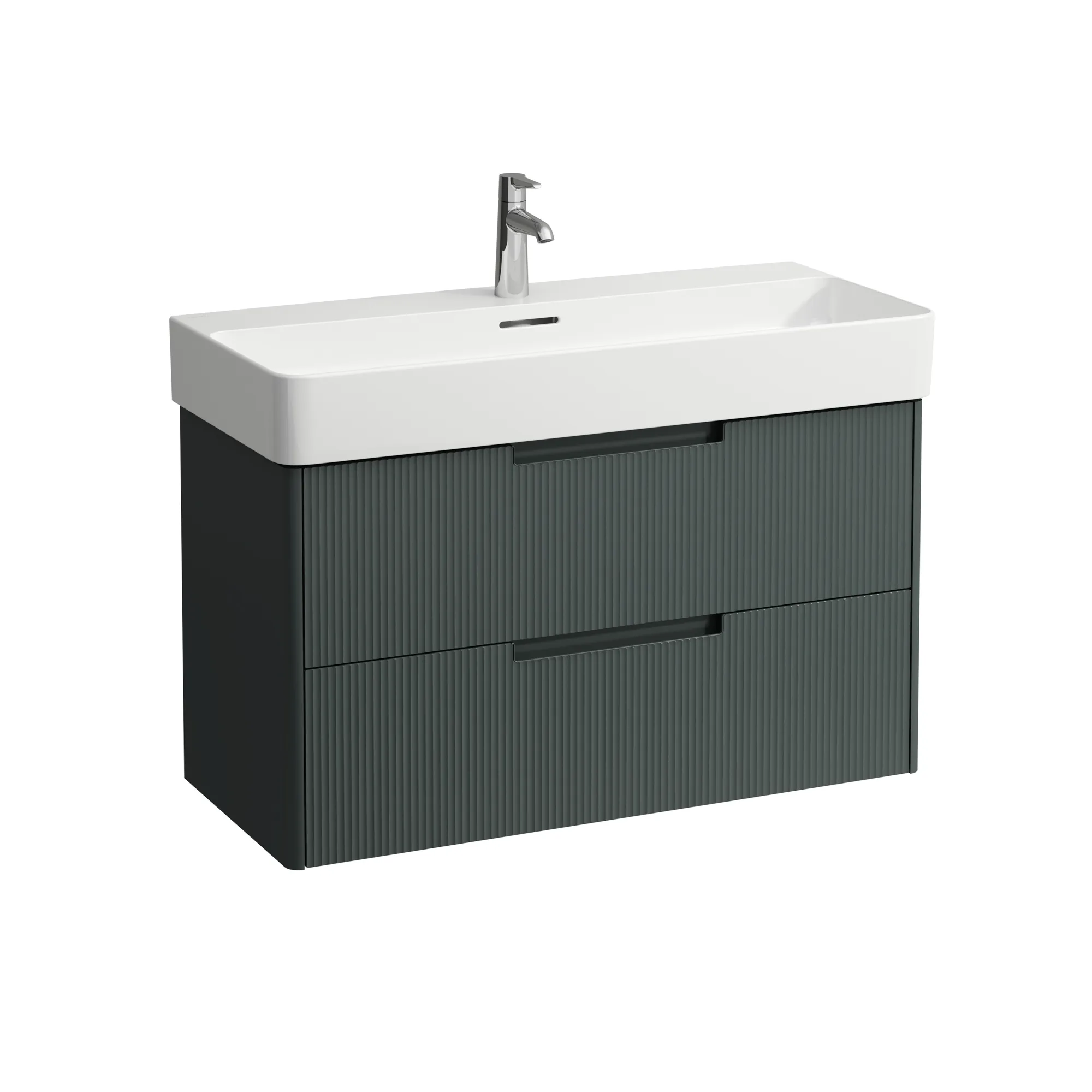 Waschtischunterbau JUNA für VAL 400x920x515 2 Schubladen mit Griffmulde für Waschtisch H810287 weiß matt Waschtischunterbau JUNA für VAL 400x920x515 2 Schubladen mit Griffmulde für Waschtisch H810287 weiß matt