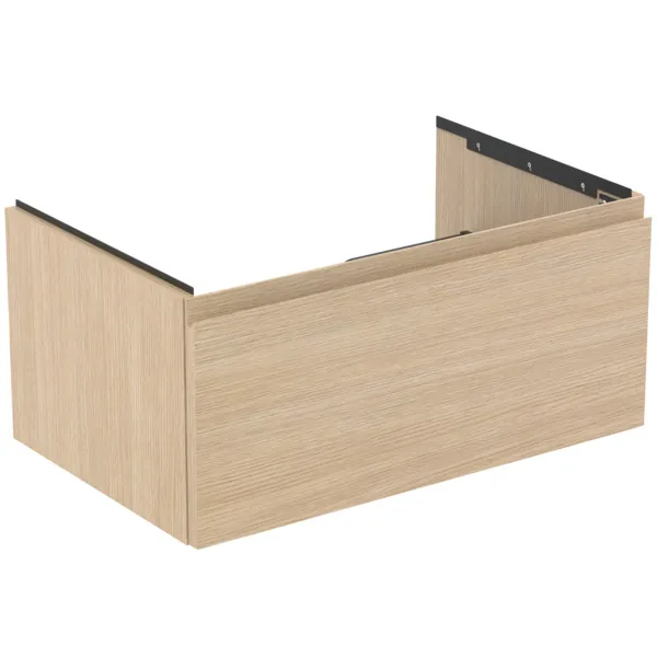 Ideal Standard Waschtischunterschrank „Finesse“ 80 × 37 × 50,5 cm Eiche weiß