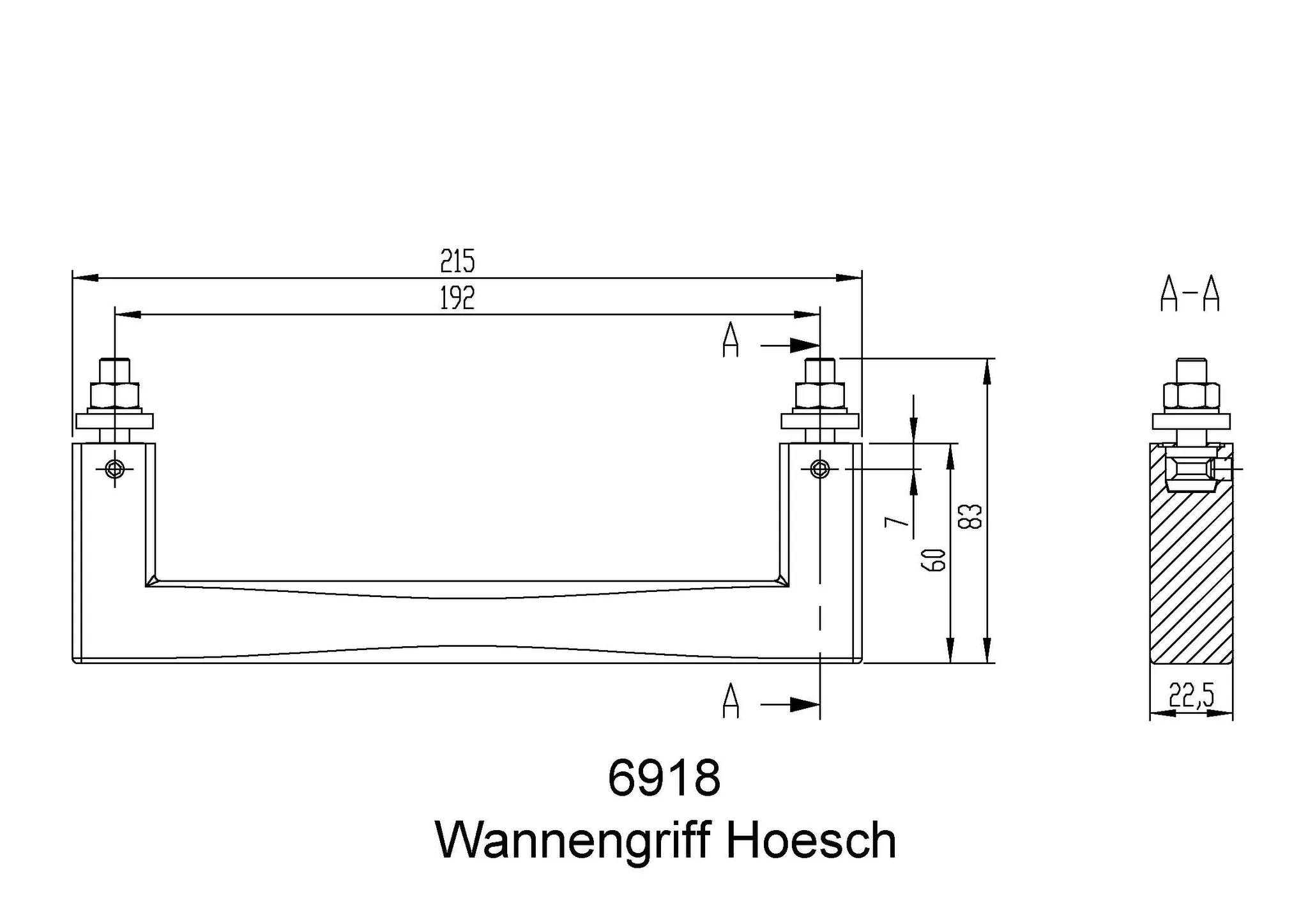 Hoesch Aviva Halbrund Badewanne 1800x1185, zwei Kopf-/Rückenstützen, Weiß Hoesch Aviva Halbrund Badewanne 1800x1185, zwei Kopf-/Rückenstützen, Weiß