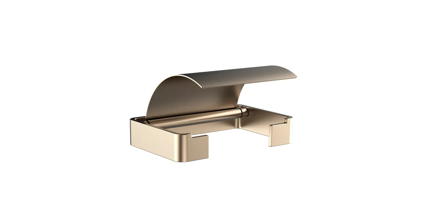 loft Papierhalter mit Deckel bronze