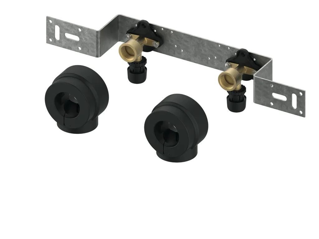 TECElogo-Ax Montageeinheit 150 mm mit Wandscheibe Dimension 20 × Rp 1/2″, Si-Bronze TECElogo-Ax Montageeinheit 150 mm mit Wandscheibe Dimension 20 × Rp 1/2″, Si-Bronze